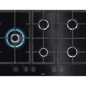 AEG 6000 Series HKB75820NB 74 cm Gas Hob - Black