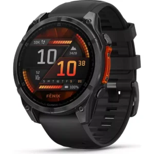 GARMIN fenix 8 AMOLED Smart Watch - Slate Grey & Black, 47 mm