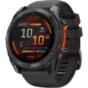 GARMIN fenix 8 AMOLED Smart Watch - Slate Grey & Black, 51 mm