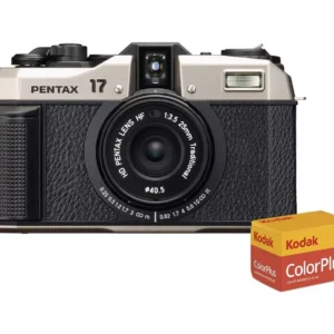 PENTAX 17 Compact Film Camera Starter Pack - Black