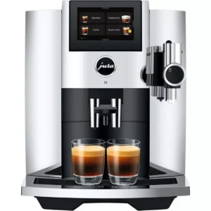 JURA S8 Smart Bean to Cup Coffee Machine - Chrome
