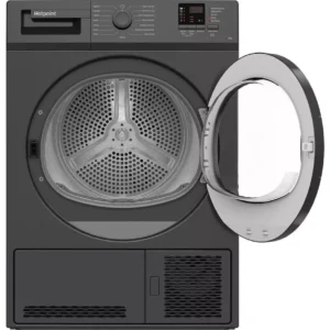 HOTPOINT C HD C82 GGGD UK 8 kg Condenser Tumble Dryer - Graphite