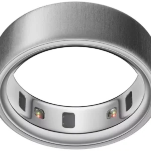 OURA Ring 4 - Brushed Silver, Size 10
