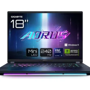 GIGABYTE AORUS MASTER 18 18" Gaming Laptop - Intel® Core™ Ultra 9, RTX 5090, 2 TB SSD