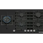 BOSCH Series 6 PPM9A6I40 90 cm Gas Hob - Black
