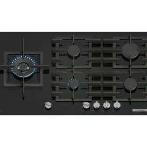 BOSCH Series 6 PPM9A6I40 90 cm Gas Hob - Black