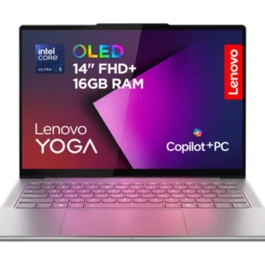 LENOVO Yoga Slim 7 14" Laptop, Copilot+ PC - Intel® Core™ Ultra 5, 512 GB SSD, Grey