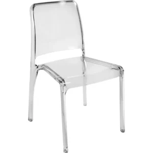 TEKNIK Clarity Polycarbonate Chair - Clear, Set of 4