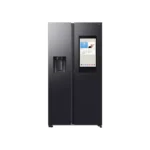 SAMSUNG Bespoke AI Family Hub RS90F66BEFEU American-Style Smart Fridge Freezer with On-device Bixby - Black