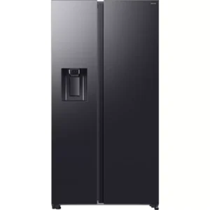 SAMSUNG Bespoke AI Series 7 SpaceMax RS70F66KCFEU American-Style Fridge Freezer - Black
