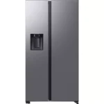 SAMSUNG Bespoke AI Series 7 SpaceMax RS70F66KCTEU American-Style Fridge Freezer - Silver