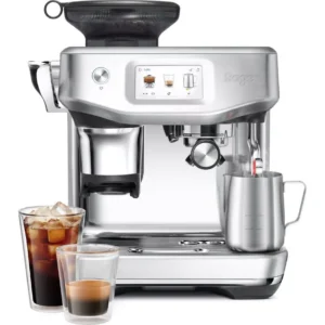 SAGE the Barista Touch Impress SES882 Bean to Cup Coffee Machine - Stainless Steel