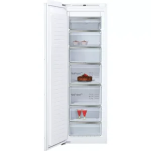 NEFF N90 GI7815CE0G Integrated Tall Freezer - Fixed Hinge