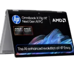 HP OmniBook X Flip NGAI 14" 2 in 1 Laptop - AMD Ryzen AI 7, 1 TB SSD, Meteor Silver