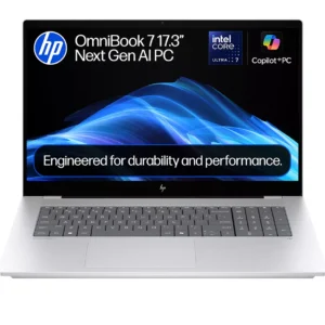 HP OmniBook 7 NGAI 17.3" Laptop - Intel® Core™ Ultra 7, 1 TB SSD, Silver