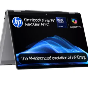 HP OmniBook X Flip NGAI 14" 2 in 1 Laptop - Intel® Core™ Ultra 7, 1 TB SSD, Meteor Silver