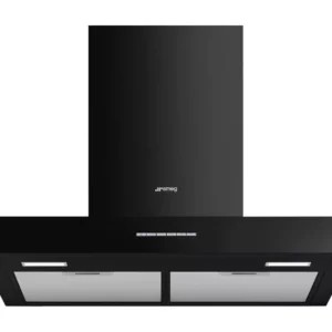 SMEG KBT600BL Chimney Cooker Hood - Black