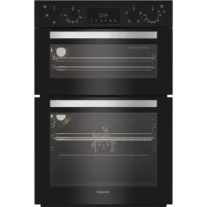 HOTPOINT DIH 10D B Electric Double Oven - Black