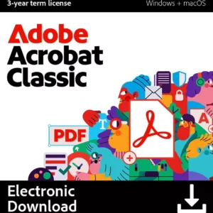 ADOBE Acrobat Classic - 3 years for 1 user (download)