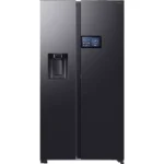 SAMSUNG Bespoke Series 9 AI Home RS90F64EEFEU American-Style Smart Fridge Freezer - Black