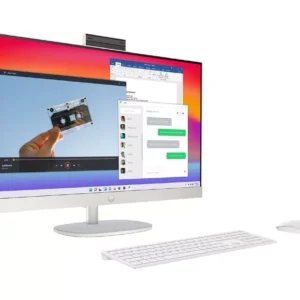 HP 24-cr0058na 23.8" All-in-One PC - Intel® Core™ i3, 512 GB SSD, Shell White