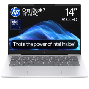 HP OmniBook 7 AI 14" Laptop - Intel® Core™ Ultra 7, 1 TB SSD, Silver