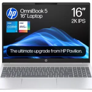 HP OmniBook 5 16" Laptop - Intel® Core™ i5, 512 GB SSD, Silver