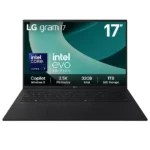 LG gram 17 17Z90T-G.AD88A1 17" Laptop, Copilot+ PC - Intel® Core™ Ultra 7, 1 TB SSD, Black