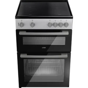 LOGIK LDOC60S25 60 cm Electric Cooker - Silver