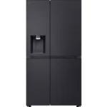 LG NatureFRESH GSLE91EVAB Smart Fridge Freezer - Essence Black Steel