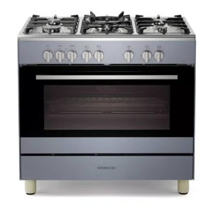 KENWOOD CK500DF-SL 90 cm Dual Fuel Range Cooker – Slate Grey & Chrome
