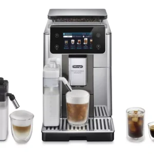 DELONGHI Prima Donna Aromatic ECAM630.75.TSM Smart Bean to Cup Coffee Machine - Silver