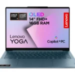LENOVO Yoga Slim 7 14" Laptop, Copilot+ PC - AMD Ryzen AI 7, 1 TB SSD, Teal