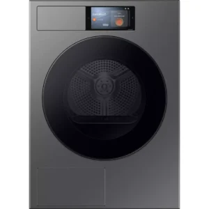 SAMSUNG Series 9 AI Home DV90F09F4SU1 9 kg Heat Pump Tumble Dryer - Dark Steel