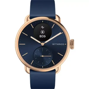 WITHINGS ScanWatch 2 Hybrid Smart Watch - Blue, 38 mm