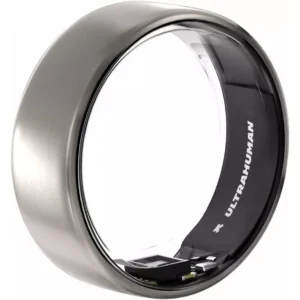 ULTRAHUMAN Ring Air - Raw Titanium, Size 5