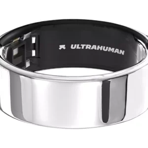 ULTRAHUMAN Ring Air - Space Silver, Size 14