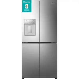 HISENSE PureFlat Slim RQ5P470SYID Fridge Freezer - Silver