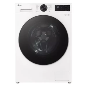 LG VX50 Series Counter-Depth MAX F2X50S9TWB WiFi-enabled 9 kg 1200 Spin Washing Machine - White
