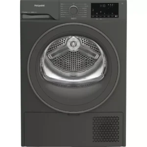 HOTPOINT C HSD 82M GG UK 8 kg Heat Pump Tumble Dryer - Dark Grey