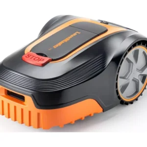 LAWNMASTER L12-01 Robotic Lawn Mower - Black & Orange