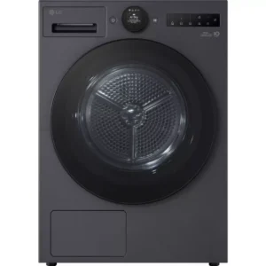 LG VX70 Series AI Dry RHX7009TBB 9 kg Heat Pump Tumble Dryer - Black