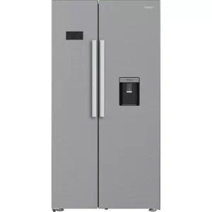 HOTPOINT HPG2 6583W XP4UK Dual No Frost American-Style Fridge Freezer - Silver