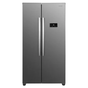INDESIT INGF 6441 XP4UK American-style Fridge Freezer - Inox
