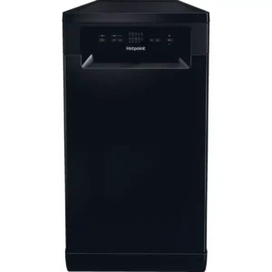 HOTPOINT HP2FE10CS90BUK Slimline Dishwasher - Black