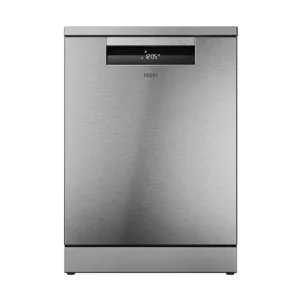 HAIER XF 4A4M0X-80 Full-size WiFi-enabled Dishwasher - Silver
