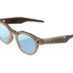 OAKLEY Meta HSTN Glasses - Brown Smoke, Prizm Deep Water Polarised