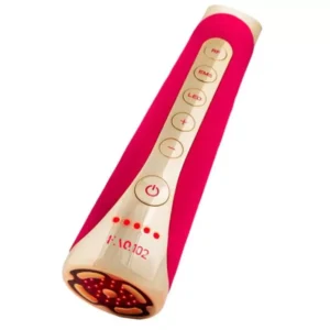 FOREO FAQ 102 High-Frequency Red Light Therapy LED Wand - Pink Ruby