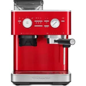 KITCHENAID 5KES6551BCA Bean to Cup Espresso Machine - Candy Apple