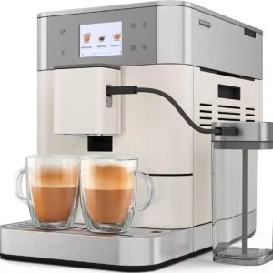 KITCHENAID KF7 Bean to Cup Coffee Machine - Porcelain